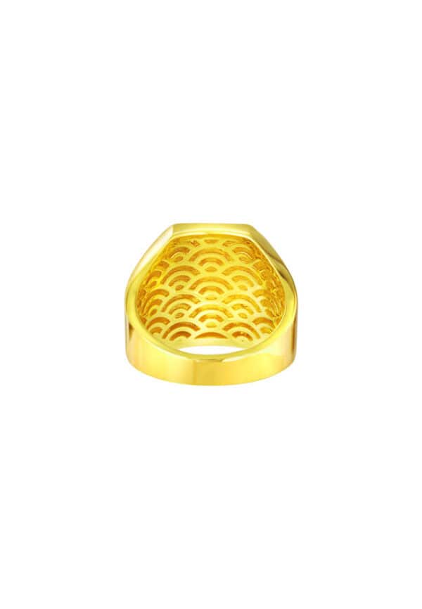762x1100_0016_DSC09518_9O-YG1051R-1C_2 TOMEI Fu-Zi Men's Ring, Yellow Gold 916