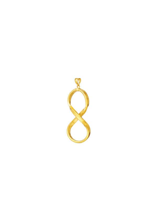 762x1100_0016_DSC09553IP-P23WA1429-1C_2 TOMEI Lusso Italia Infinity Pendant, Yellow Gold 916