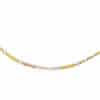 TOMEI Lusso Italia Tri-Tone Beads Bracelet, Yellow Gold 916