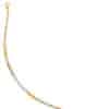 TOMEI Lusso Italia Tri-Tone Beads Bracelet, Yellow Gold 916