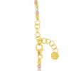 TOMEI Lusso Italia Tri-Tone Beads Bracelet, Yellow Gold 916