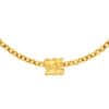 TOMEI Mini Tube Charm, Yellow Gold 916