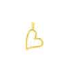 TOMEI Lusso Italia Love Frame Pendant, Yellow Gold 916