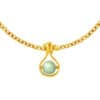 TOMEI Money Bag Jade Pendant, Yellow Gold 916