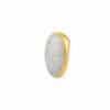 TOMEI Diamond Cut Collection Ellipse Pendant, Yellow Gold 916