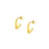 TOMEI Lusso Italia Earrings, Yellow Gold 916