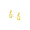 TOMEI Lusso Italia Earrings, Yellow Gold 916