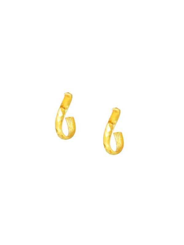 TOMEI Lusso Italia Earrings, Yellow Gold 916