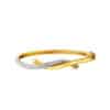 TOMEI Diamond Cut, The Simpulan Series Bangle, Yellow Gold 916