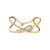 TOMEI Diamond Cut, The Simpulan Series Bangle, Yellow Gold 916