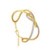 TOMEI Diamond Cut, The Simpulan Series Bangle, Yellow Gold 916