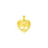 TOMEI Lusso Italia Love Tree Pendant, Yellow Gold 916