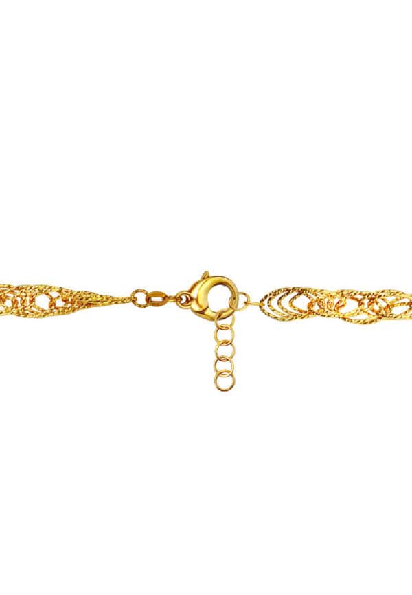 TOMEI Lusso Italia Ayu Collection Bracelet, Yellow Gold 916