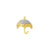 TOMEI Chomel Collection Umbrella Charm, Yellow Gold 916