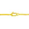 TOMEI Diamond Cut Collection Curved Line Necklace, Yellow Gold 916
