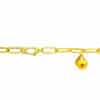 TOMEI Dice-Linked Bracelet, Yellow Gold 916