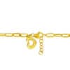 TOMEI Heart-Linked Bracelet, Yellow Gold 916
