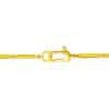 TOMEI Diamond Cut Collection U-shaped Art Necklace, Yellow Gold 916