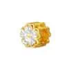 TOMEI Chomel Five-Leaves Clover Charm, Yellow Gold 916