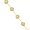 TOMEI Diamond Cut Collection Bracelet, Yellow Gold 916