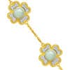 TOMEI Diamond Cut Collection Bracelet, Yellow Gold 916