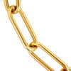 TOMEI Lusso Italia Bold Link Statement Bracelet, Yellow Gold 916