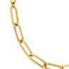 TOMEI Lusso Italia Bold Link Statement Bracelet, Yellow Gold 916