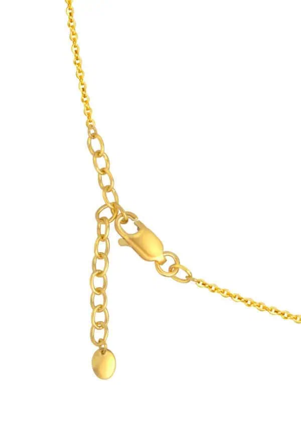 TOMEI Clutch Bag Necklace, Yellow Gold 916