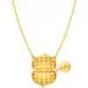 TOMEI Clutch Bag Necklace, Yellow Gold 916