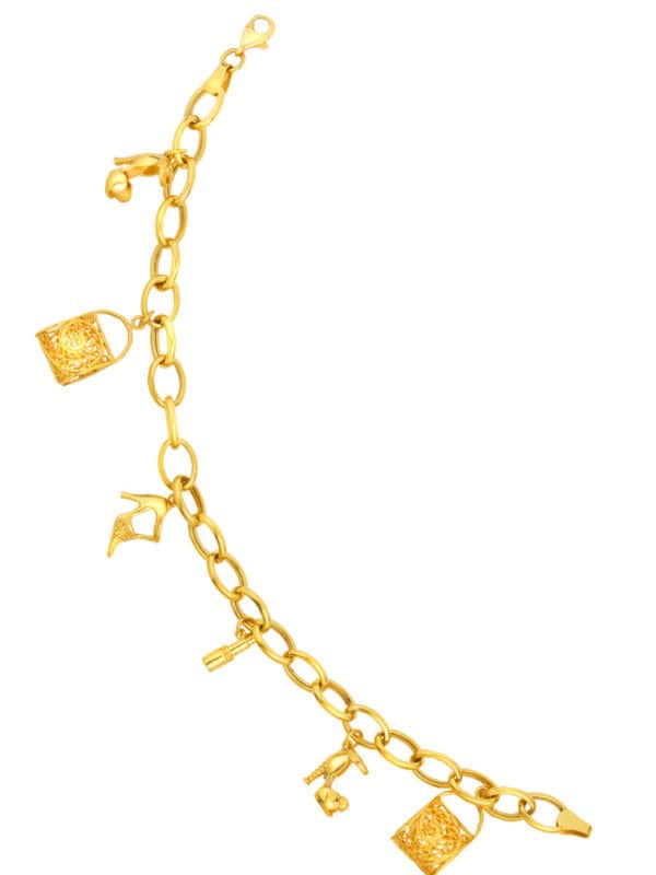762x1100px_13June_0015_XXHOB9775-1C TOMEI Lusso Italia Fashion Accessories Bracelet, Yellow Gold 916