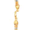 TOMEI Lusso Italia Dual-Tone Balls Bangle, Yellow Gold 916/22K