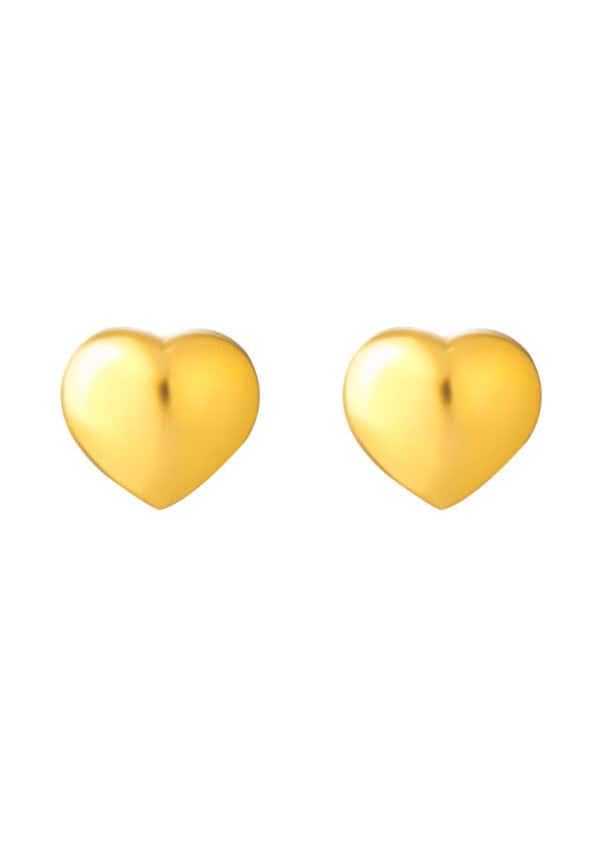 762x1100px_7Jan_0026_XXFUE0436-1C TOMEI Lusso Italia Heart Earrings, Yellow Gold 916