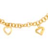 TOMEI Chasing Hearts Bracelet, Yellow Gold 916