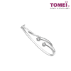 TOMEI Bangle of Style and Grace, White Gold 375 (B0661)