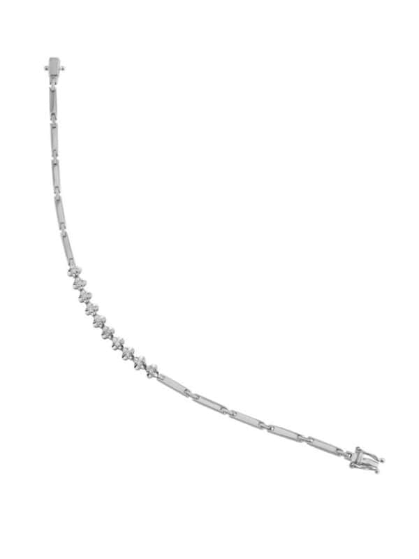 TOMEI Bracelet, Diamond White Gold 585