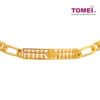 TOMEI Long Abacus Bracelet, Yellow Gold 916