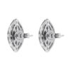TOMEI Diamond Earrings, White Gold 750