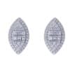 TOMEI Diamond Earrings, White Gold 750