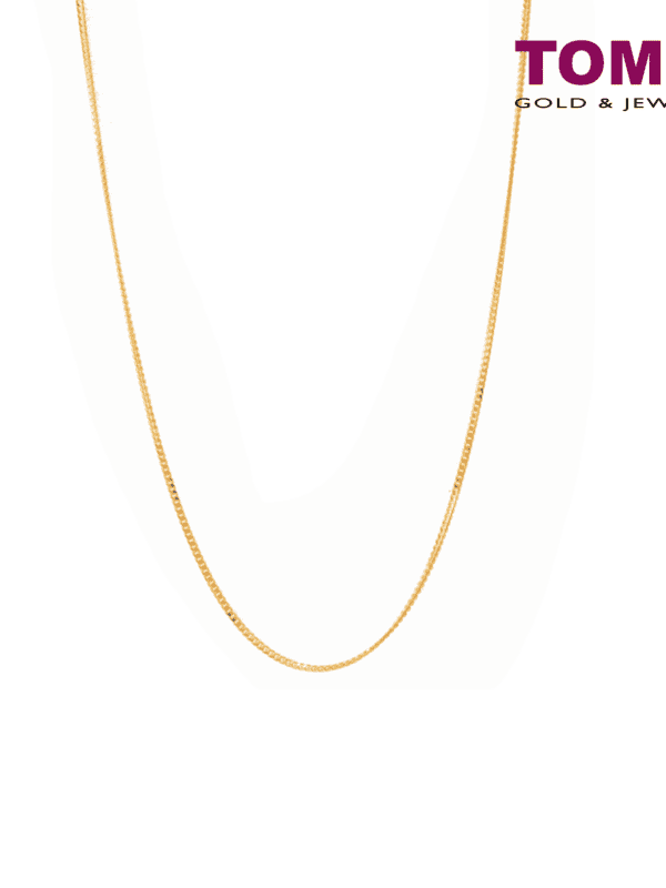 TOMEI First Love Chain, Yellow Gold 916