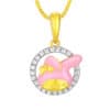 TOMEI My Melody Pendant, Yellow Gold 916