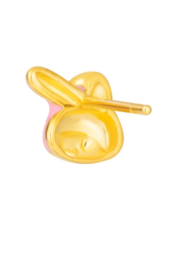 TOMEI My Melody Earrings, Yellow Gold 916