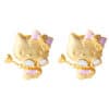 TOMEI X Hello Kitty Fairy Stick Earrings, Yellow Gold 916