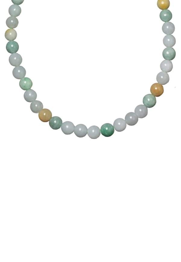 Tomei Palace Grace Green Jade Necklace