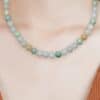 Tomei Palace Grace Green Jade Necklace