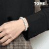 TOMEI Palace Grace Light Green Jade Bracelet