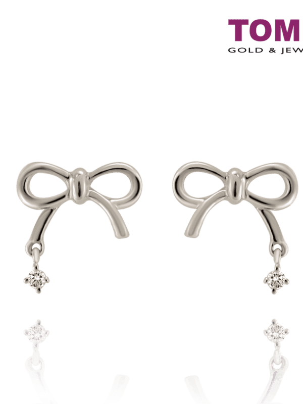 Love Giver Earrings | Tomei White Gold 585 (14K) (E1024)