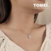 TOMEI Diamond Pendant, White Gold 750 (P5888)