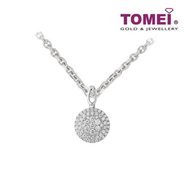 TOMEI Celina Pendant, White Gold 750 (P5192)