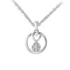 TOMEI Diamond Pendant Set I White Gold 585