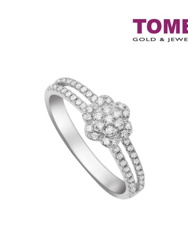 TOMEI Diamond Ring I White Gold 585